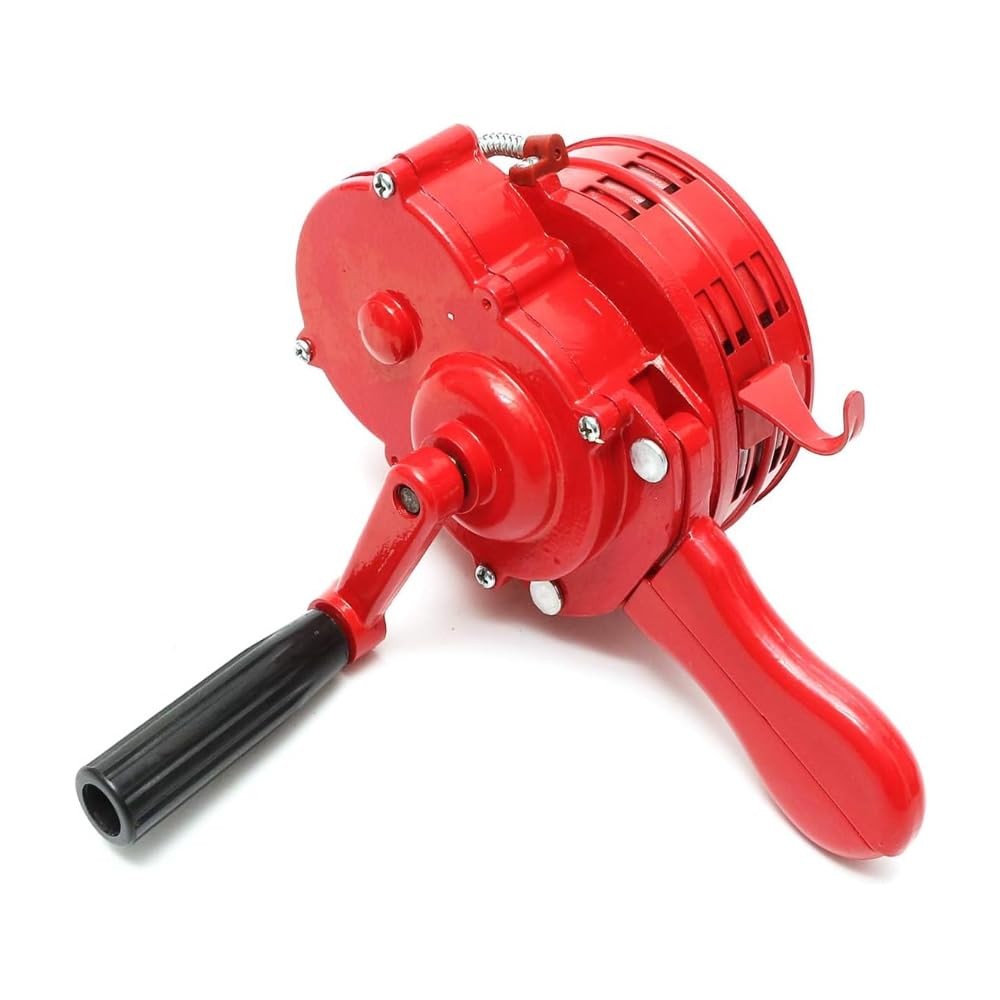 Hand Crank Siren Manual Handheld Air Raid Siren 110DB Lound Emergency Safety …