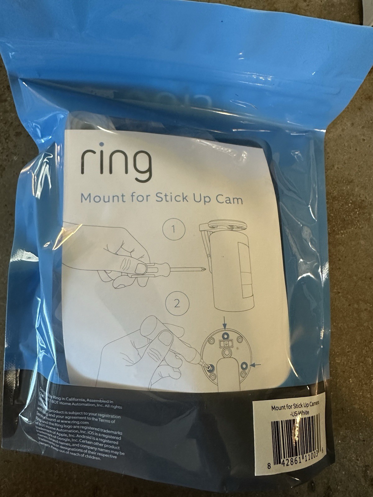Ring 9-piece Home Alarm Security Kit with Outdoor Cam (Stick Up Cam)