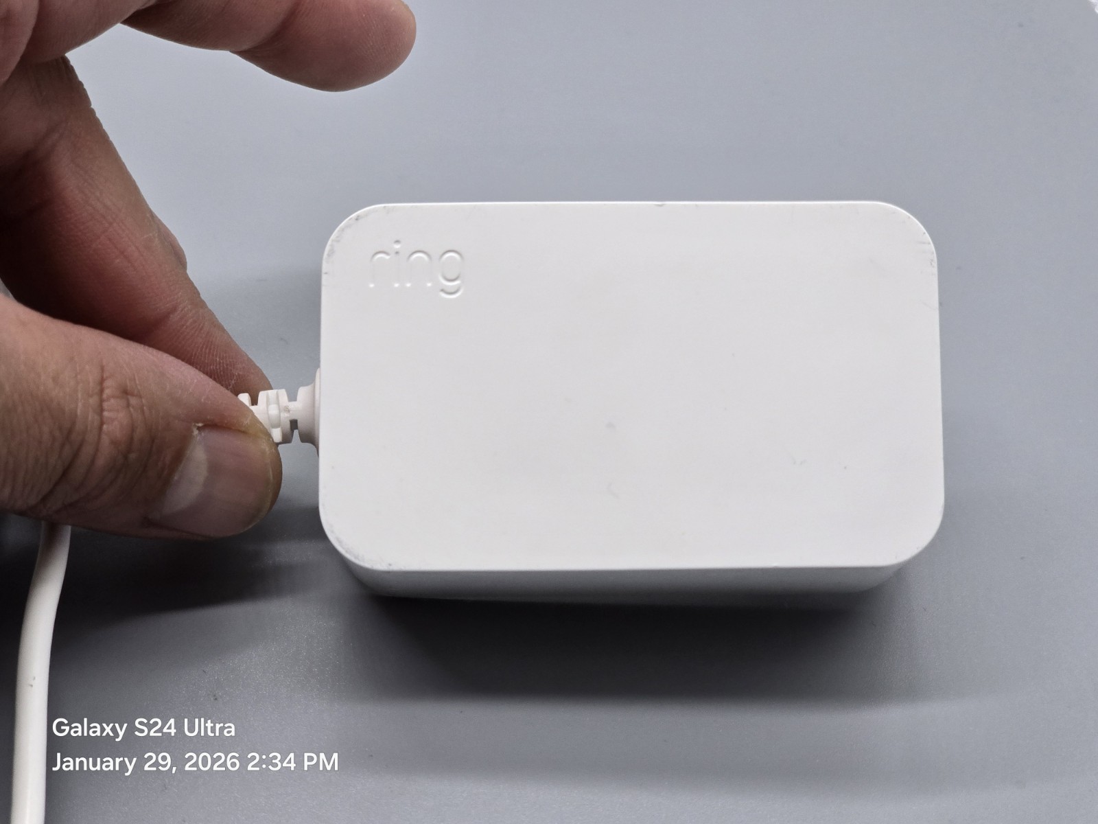Ring Alarm Base Station US White 4HB1U9-0EN0 With Key Pad- tested