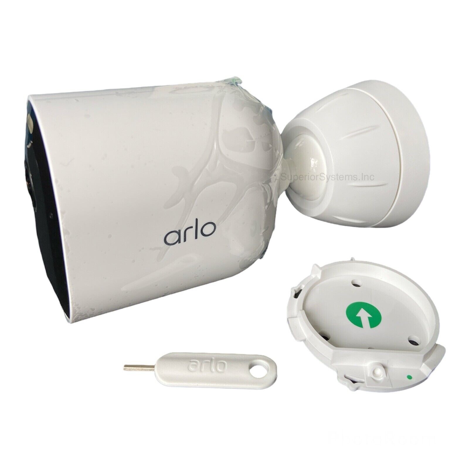 Arlo Ultra 2 4K 3 Camera Smart Security System with Color Night Vision and Audio