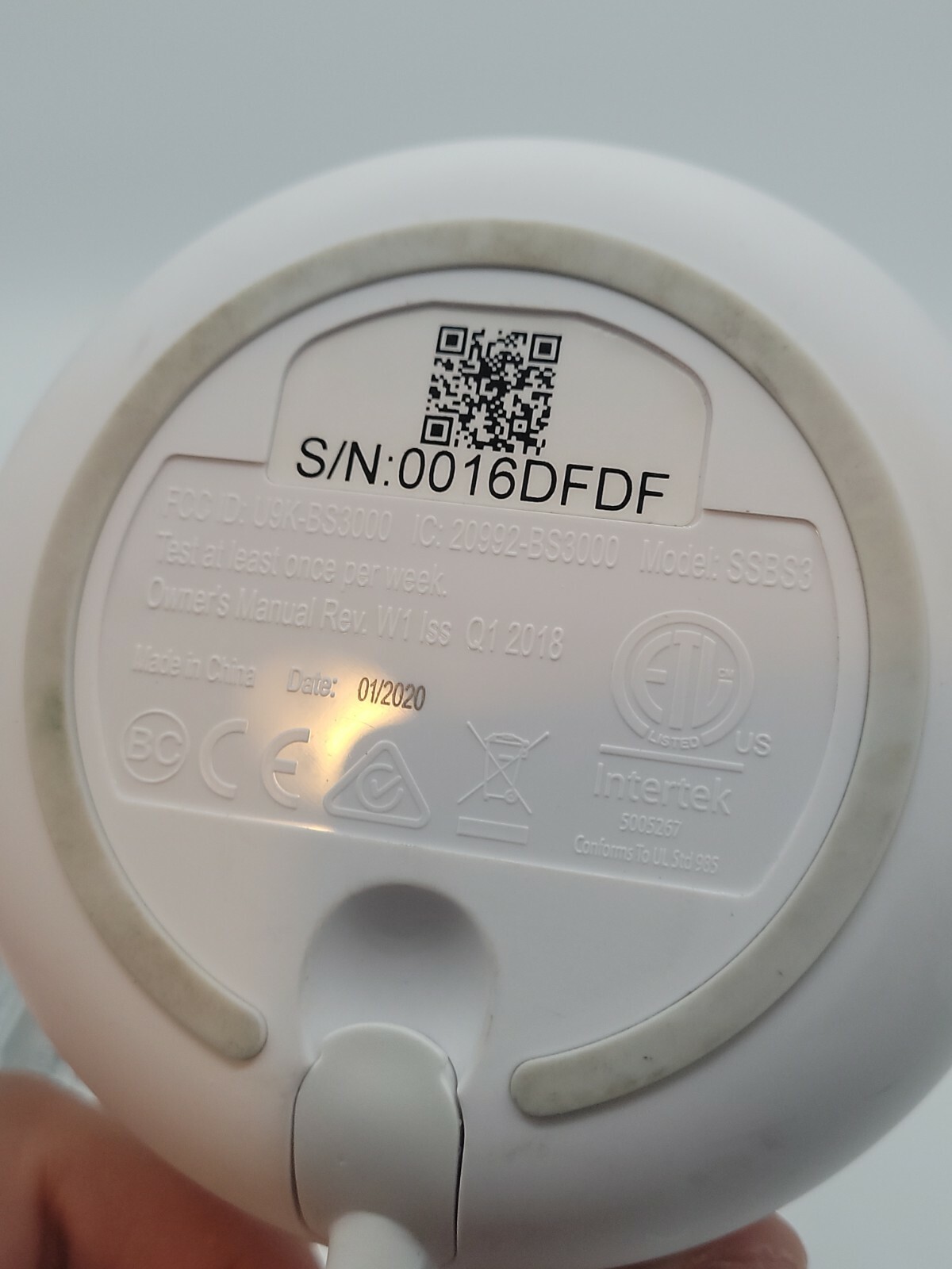 Simplisafe SSBS3- Base Station and Remote Only – Locked