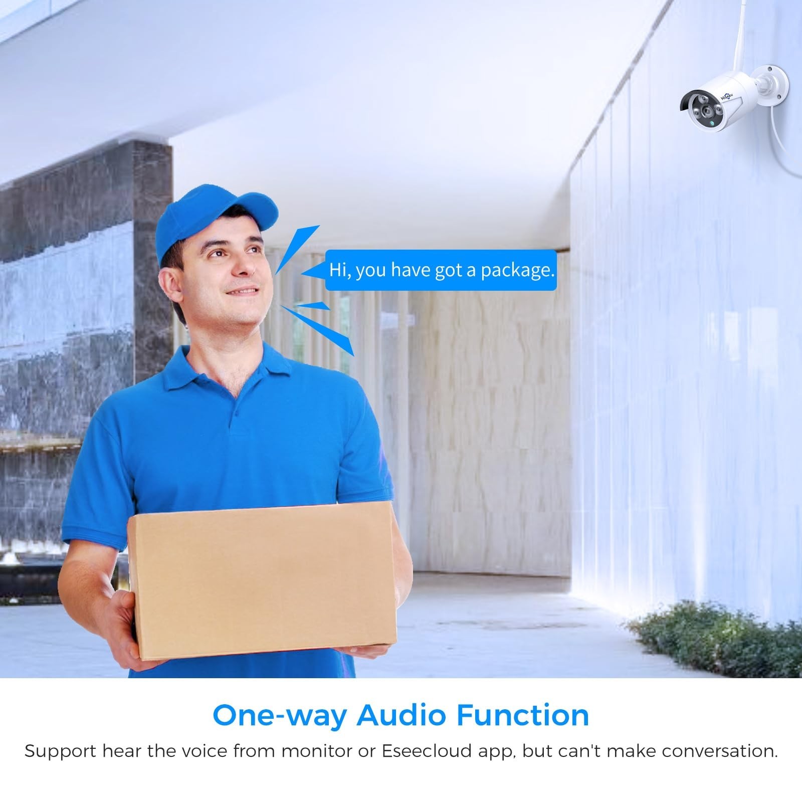 [Wireless Pro, 100ft Range] Hiseeu Wireless Security Camera System, Expandabl…