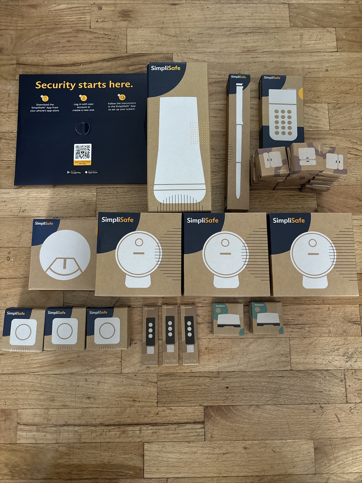 NEW SimpliSafe Home Security System Bundle Complete Kit w/ Sensors & Accessories