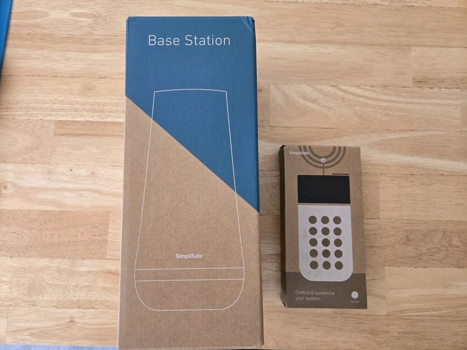 SimpliSafe Home Security System Base Station and Keypad Brand New BS3W & KP3W