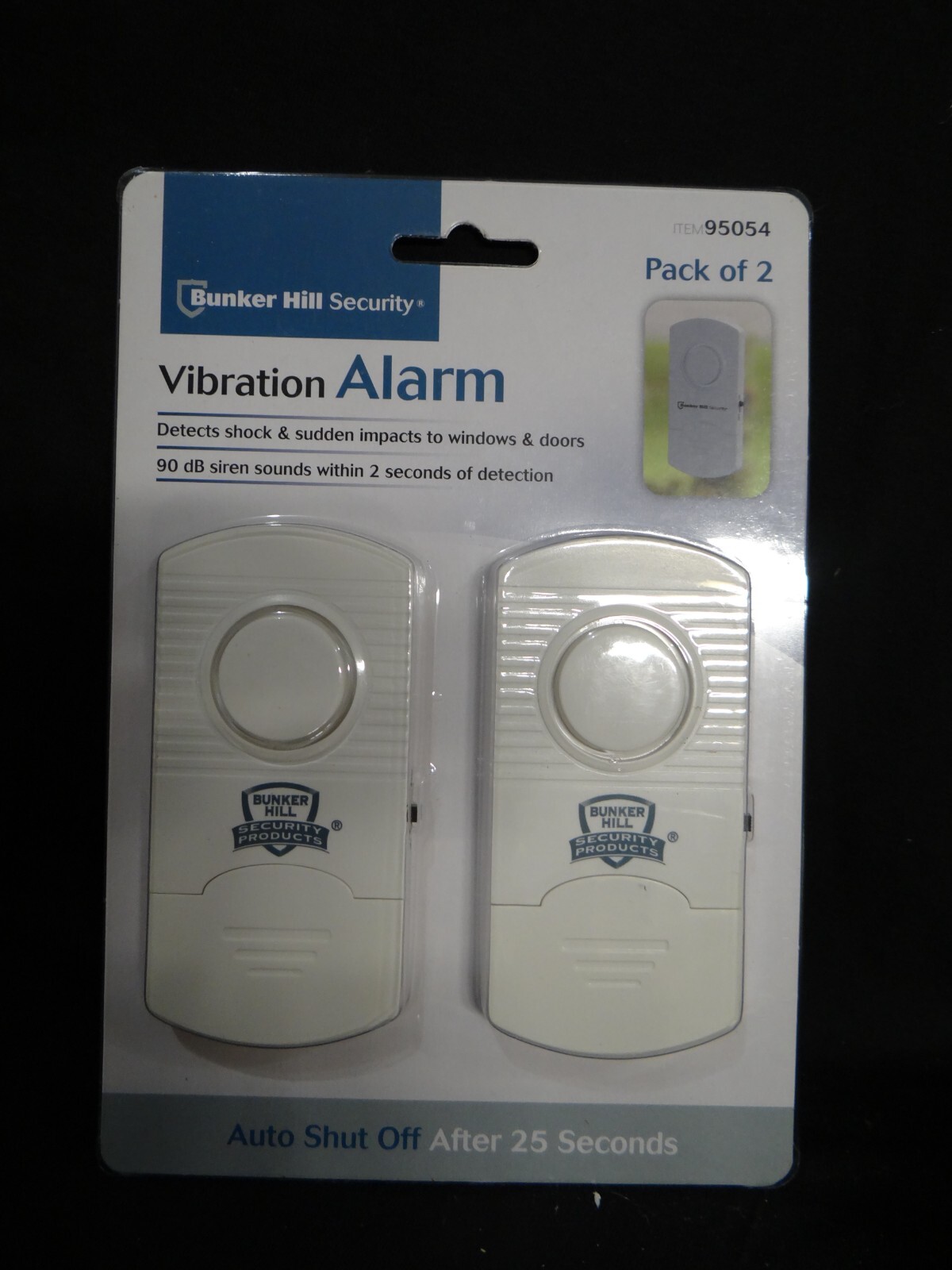 Bunker Hill Security Window and Door Vibration Alarm – free shipping