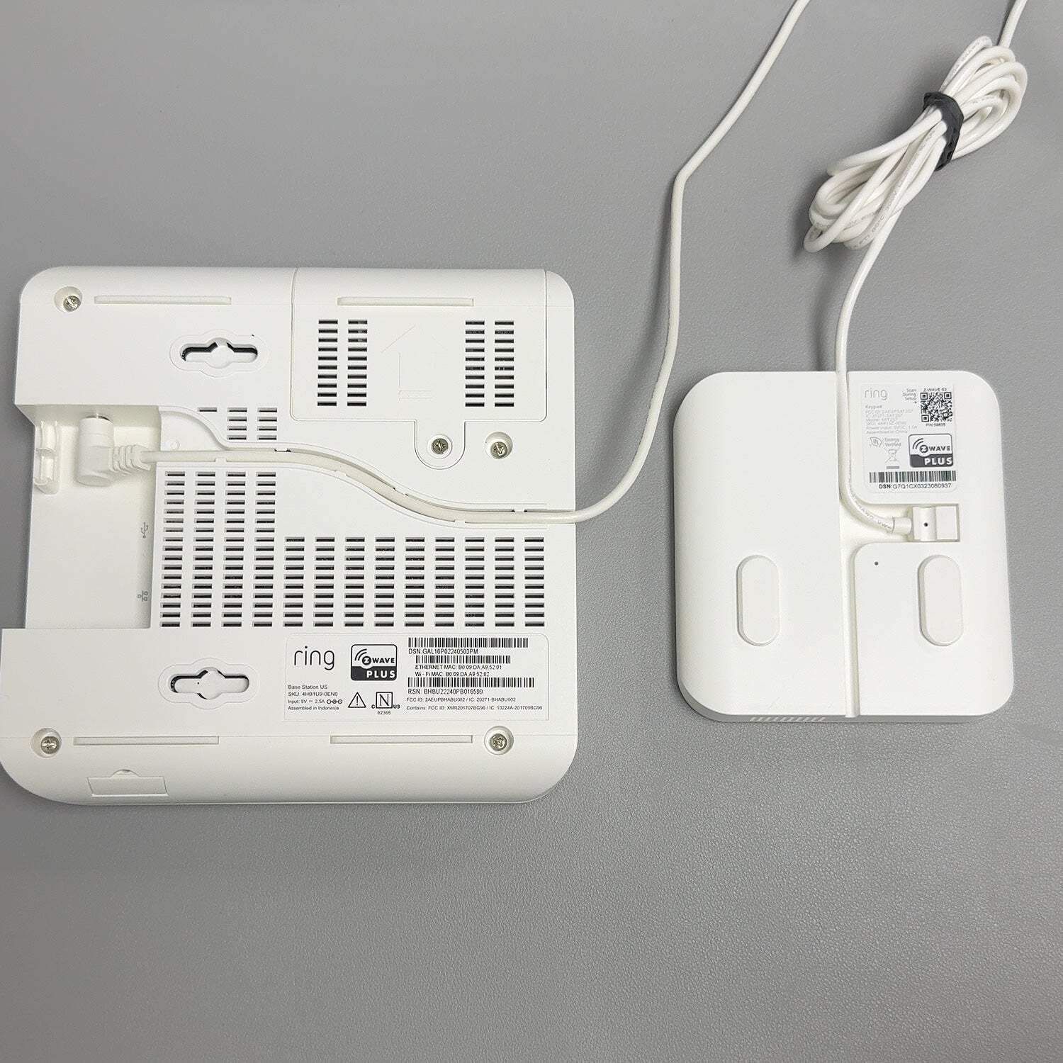 Ring Alarm Base Station with Keypad Security Alarm System 4HB1U9-0EN0 AND 5AT2S7