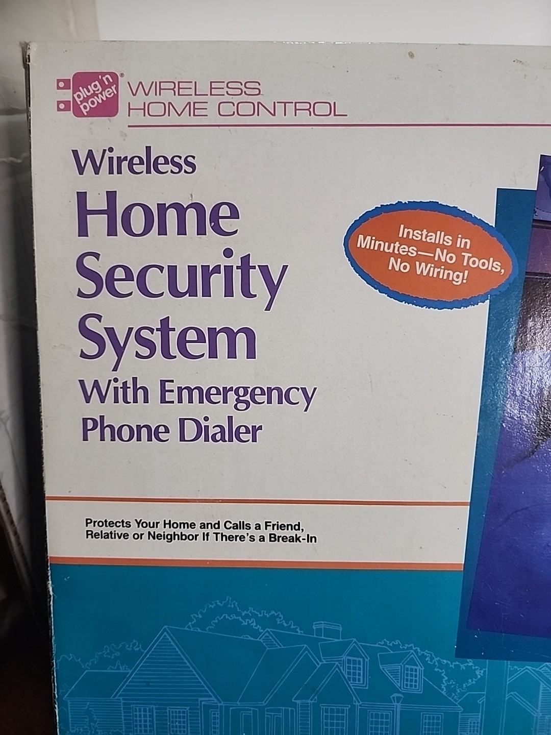 Vintage Radio Shack Wireless Home Security System w/ Phone Dialer 61-2610 (BT3)