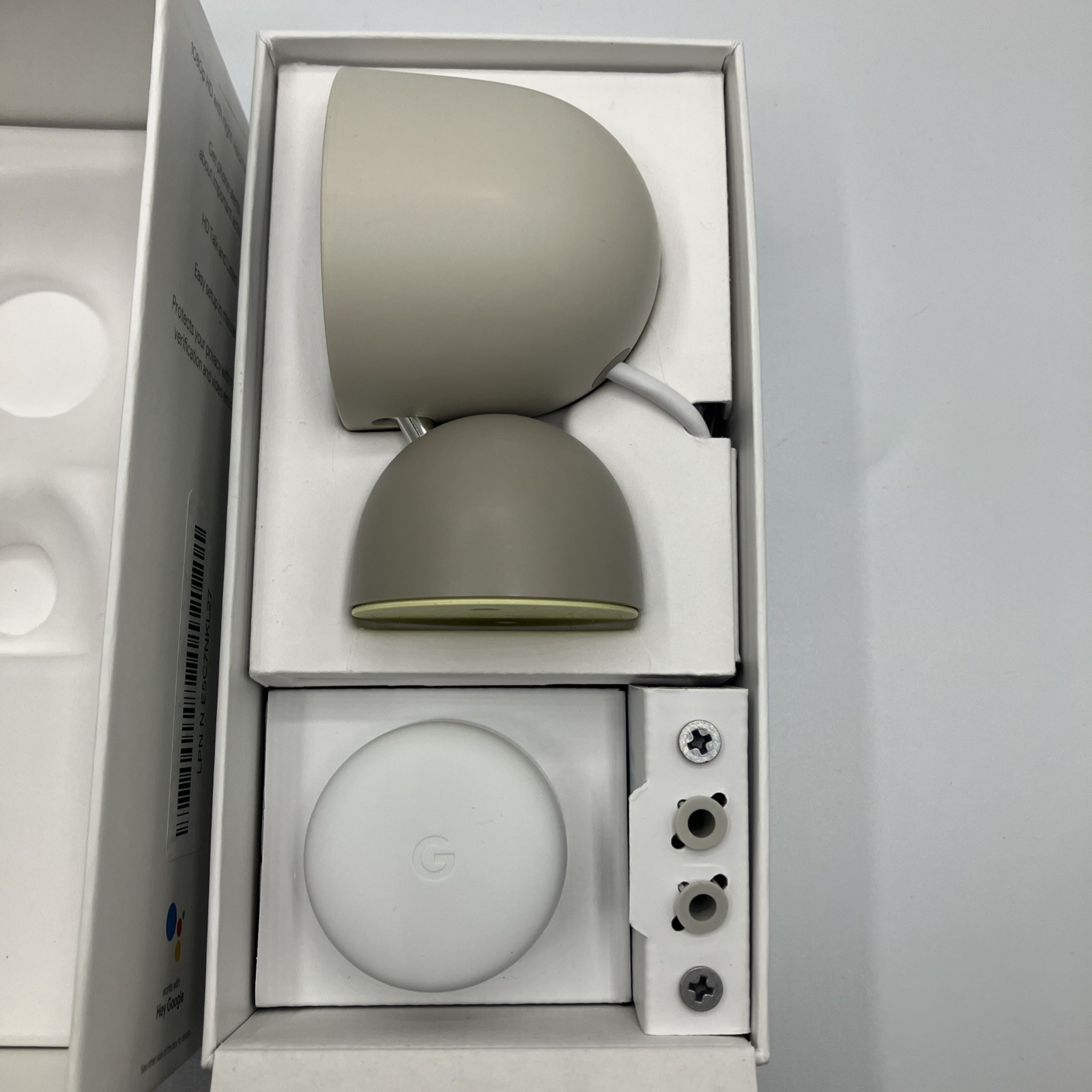 Google Nest Cam 2nd Gen Indoor Security Camera 1080p HD Wi-Fi Linen Tested