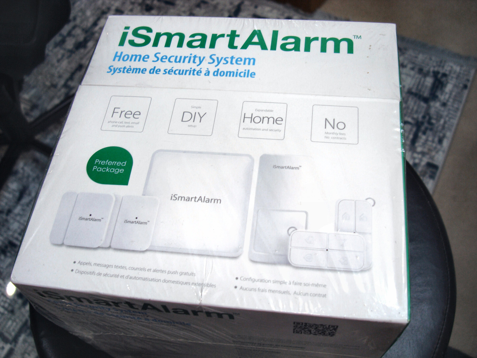 iSmartAlarm Home Security System – Preferred Package – SEALED In Original Wrap