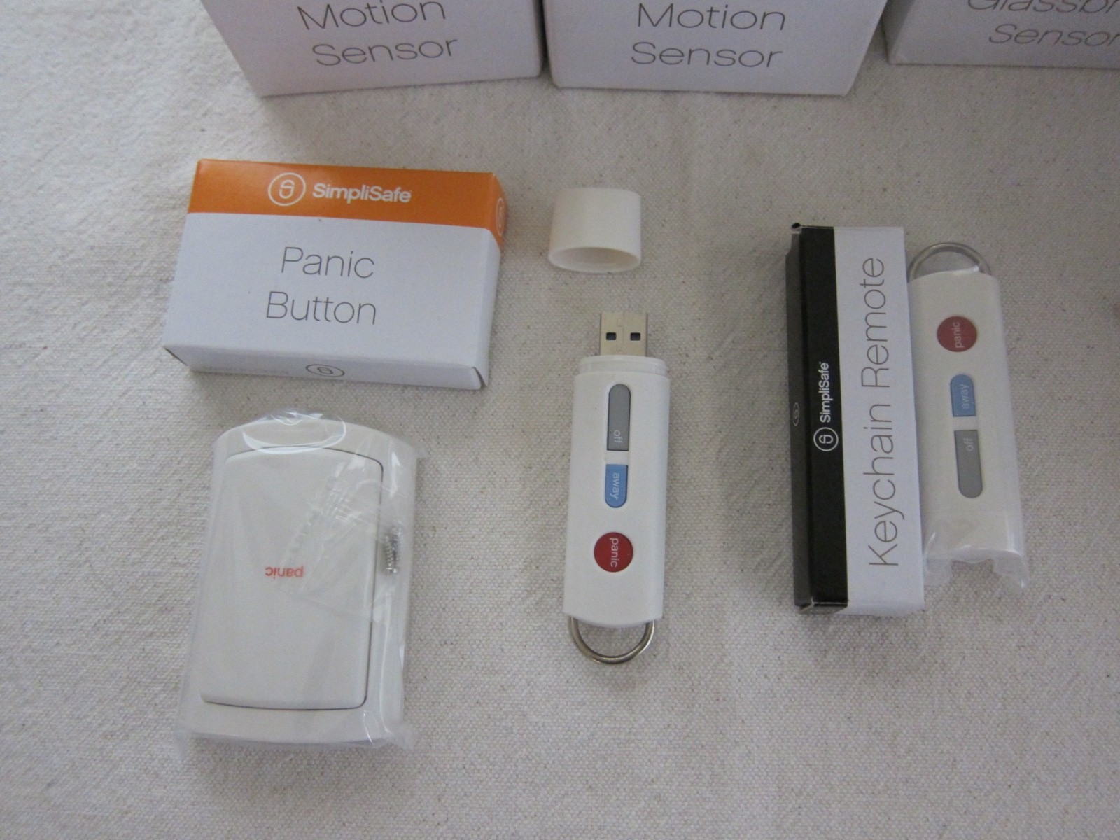 SimpliSafe Home Security System – 1st Generation – 7 Piece Bundle NEW