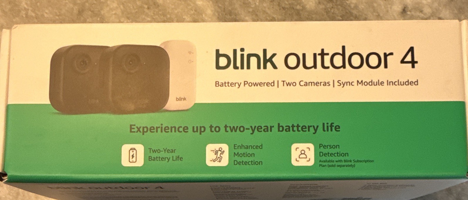 Blink Outdoor 4 2-Camera Wireless Wi-Fi Battery Outdoor System w/ Sync Module