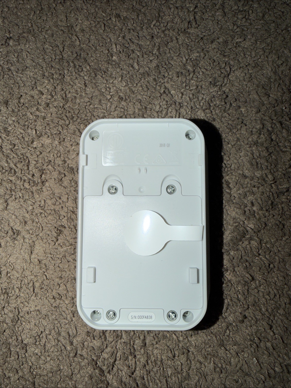 SimpliSafe Extra Siren 105dB Security System SSWS3 Missing Mount