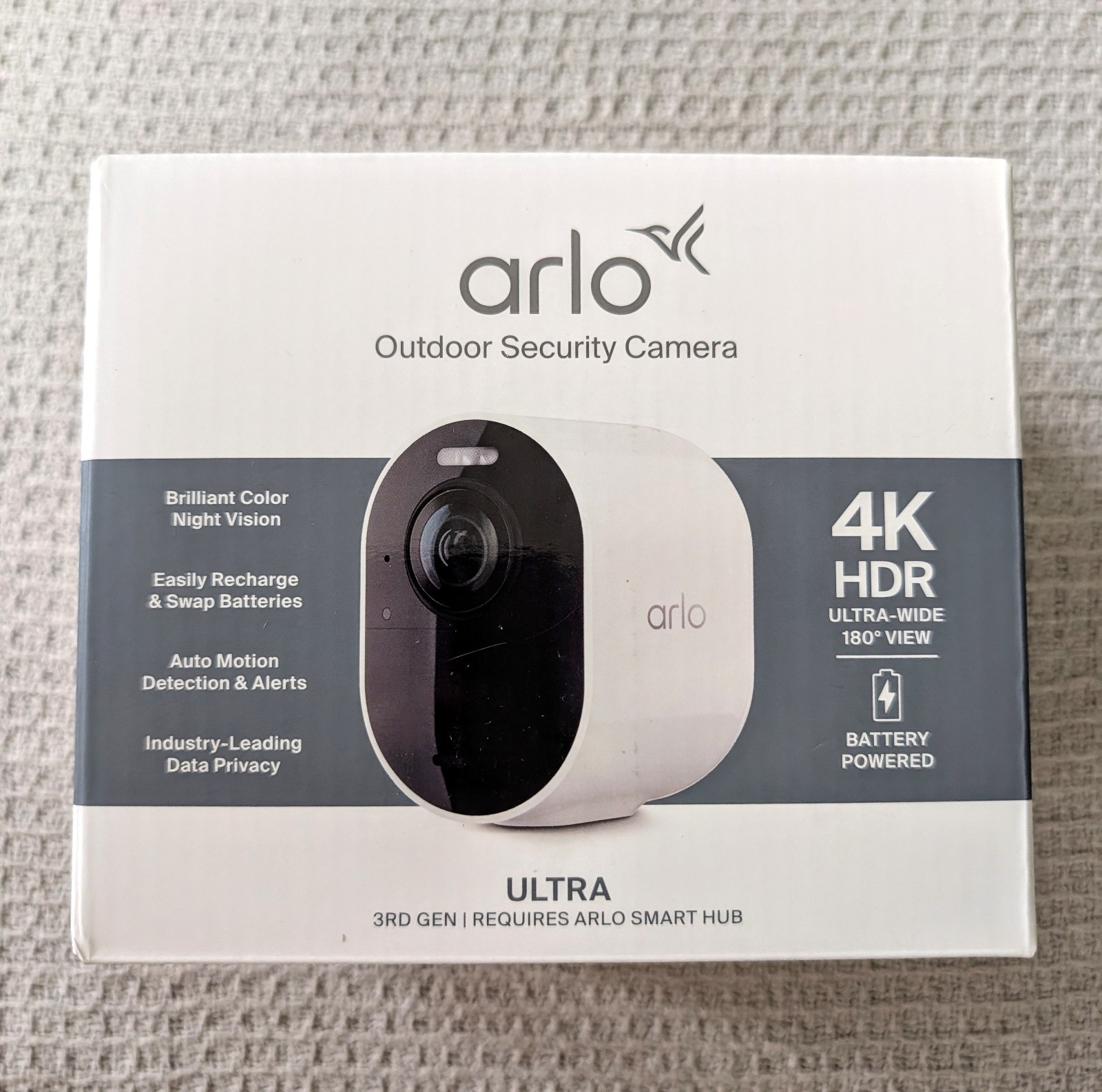Arlo Ultra Gen 3 4K HDR Security Camera (2025)
