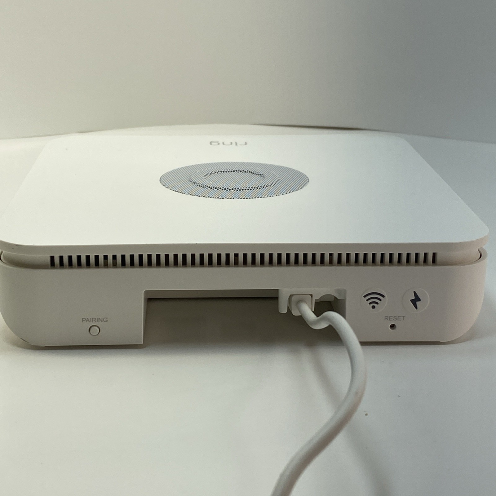 Ring Alarm Base Station US White 4HB1U9-0EN0 Oem Power Cord Z Wave Plus Hangable