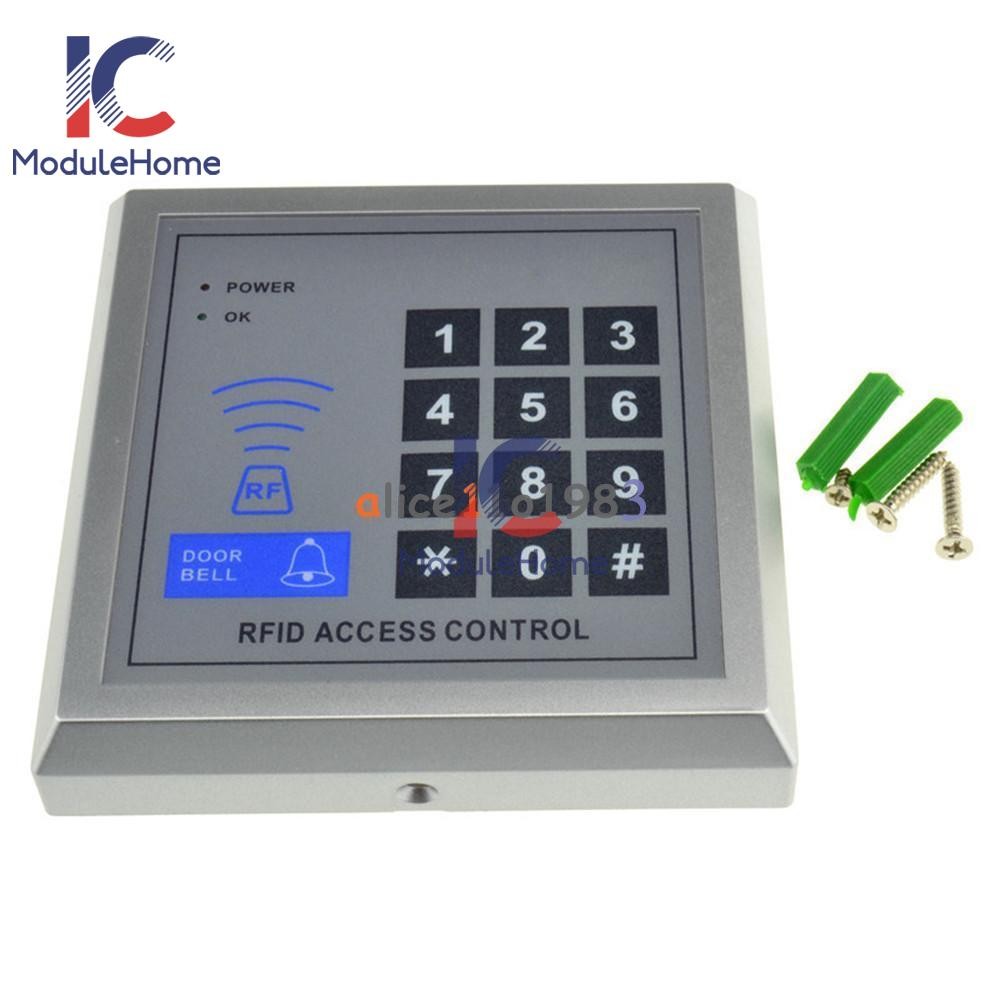 RFID Proximity Entry Door Lock Key Pad Access Control System Key Fobs 125KHZ