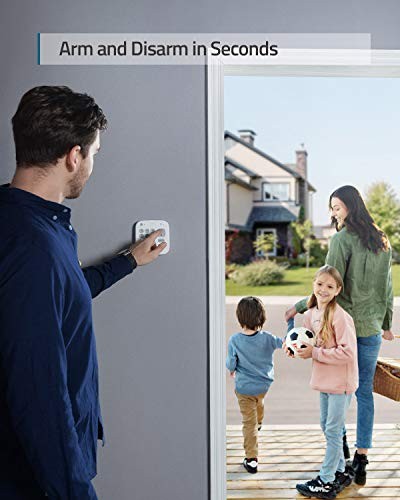 eufy Security 5-Piece Home Alarm Kit Motion Sensor Entry Sensors App