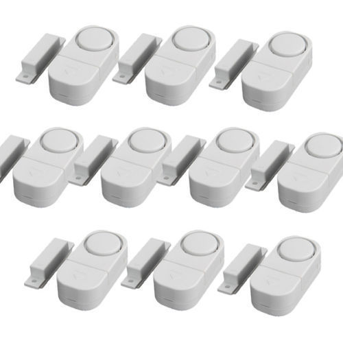 10X WIRELESS Home Window Door Burglar Security ALARM System Magnetic Sensor