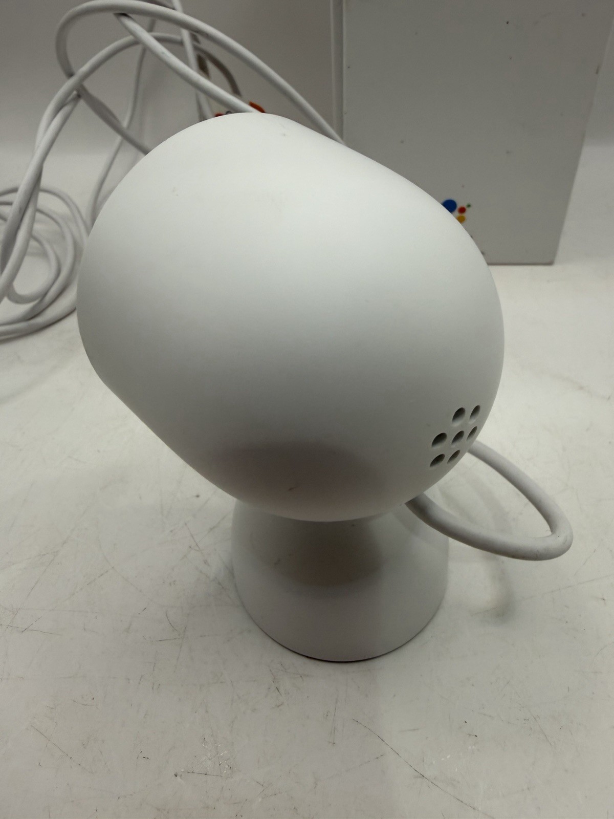 Google Nest Security Cam Indoor 1080p Wired 2nd Gen. GJQ9T White Snow In Box