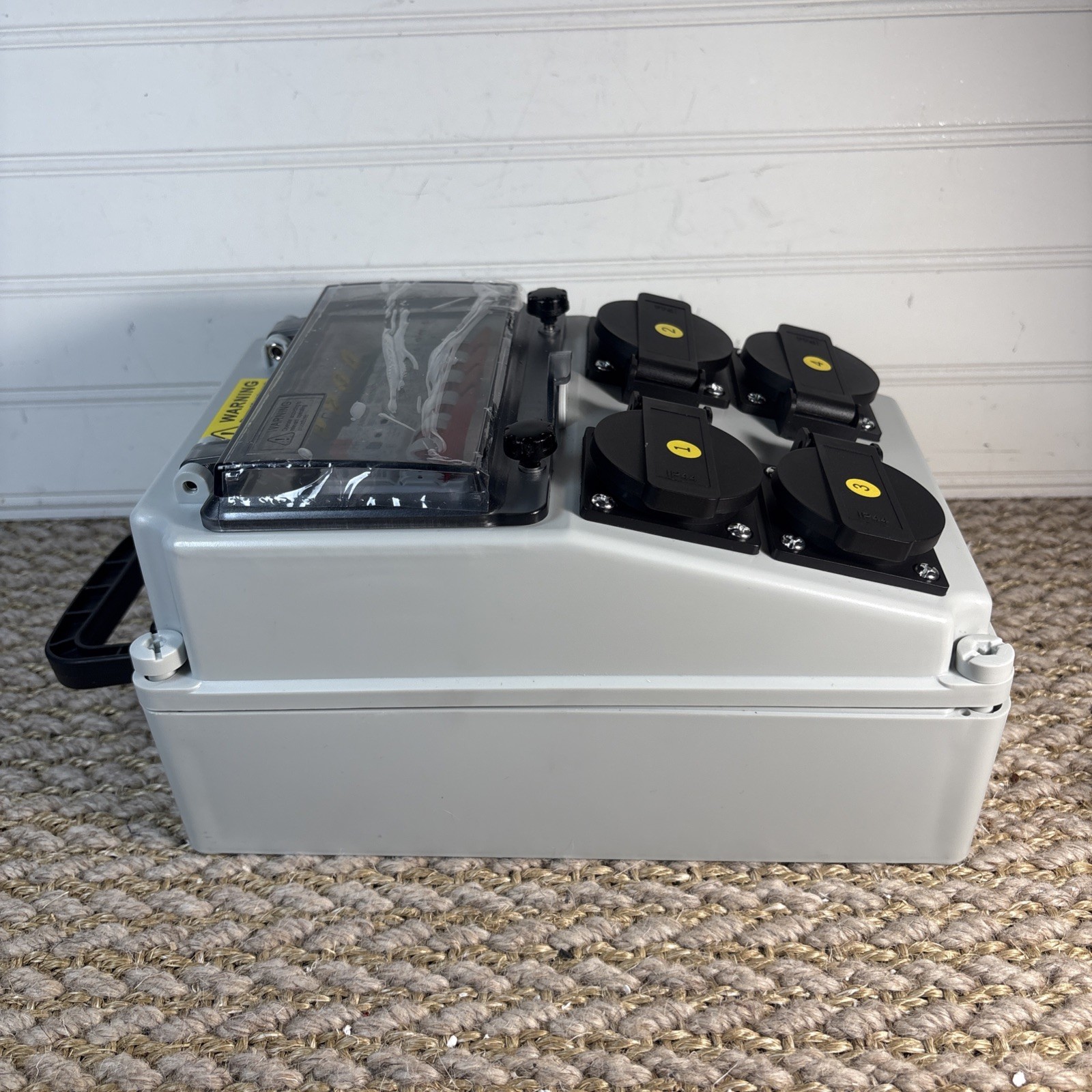 Power Distribution Box, 110V Electricity Meter 1*80A 4*20A FL+LS+METER