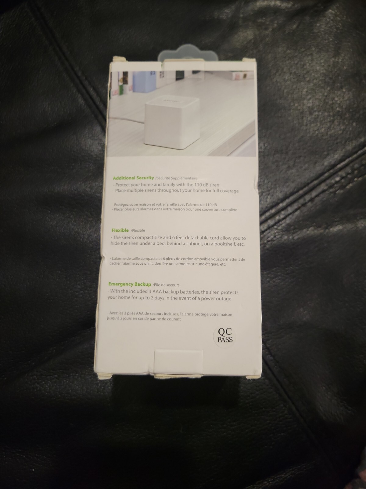 iSmartAlarm Satellite Siren (AS3) – English