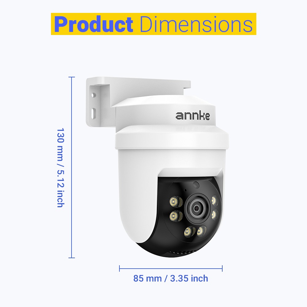 ANNKE 1080P Security Camera System 8CH 5MP Lite DVR AI Human Vehicle Detection