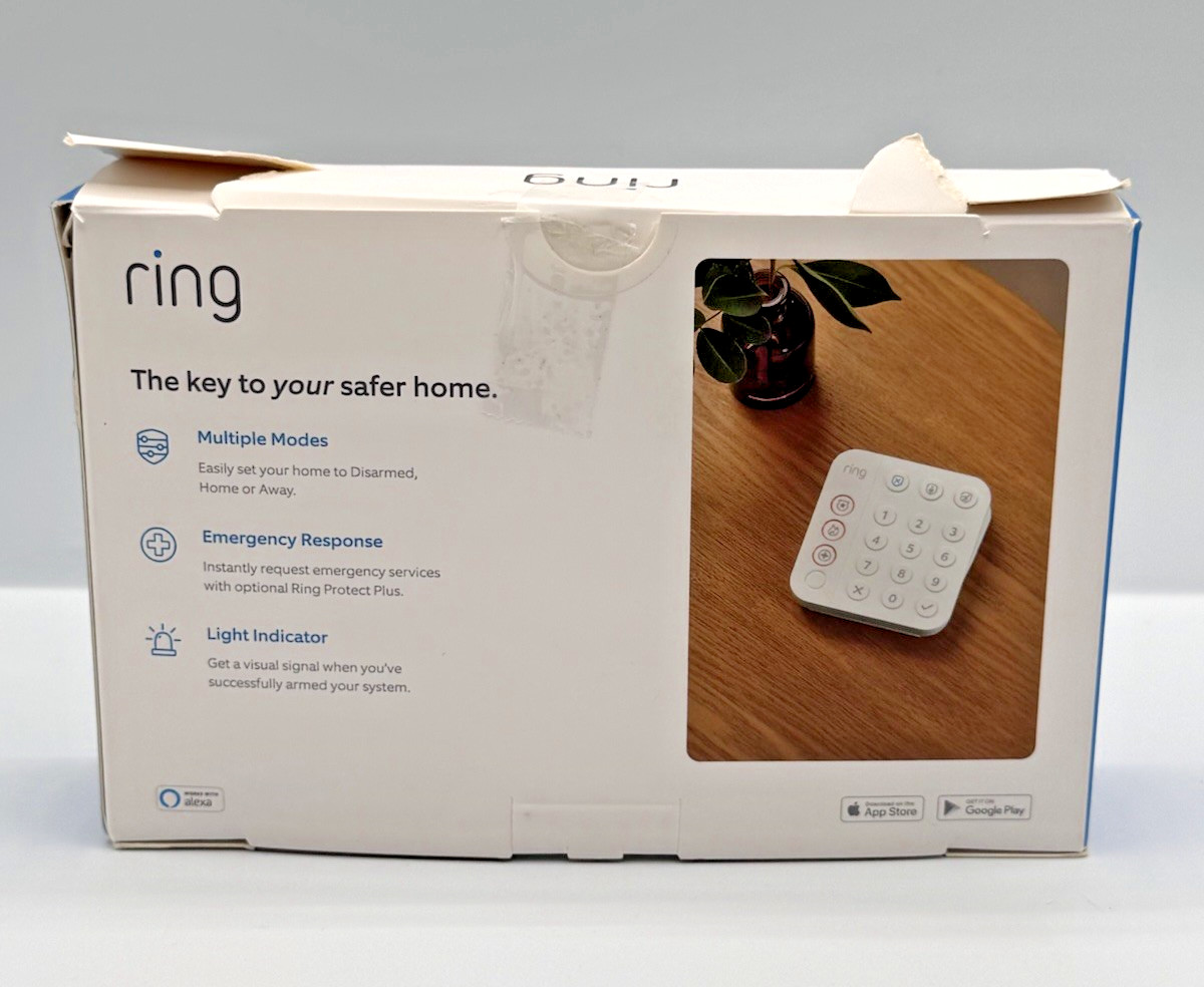 Ring Keypad 2nd Gen for Ring Alarm Wireless Home Security Systems
