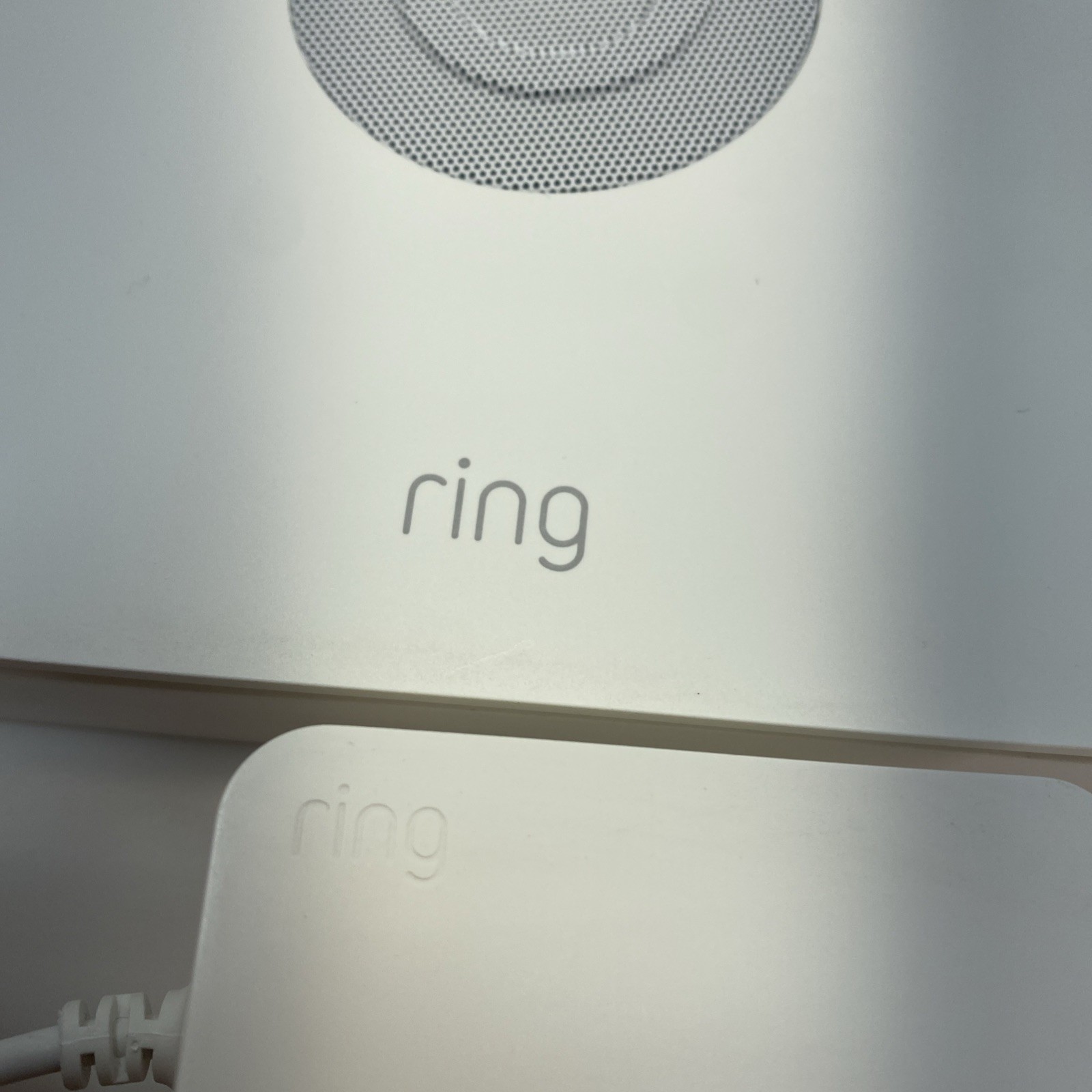 Ring Alarm Base Station US White 4HB1U9-0EN0 Oem Power Cord Z Wave Plus Hangable