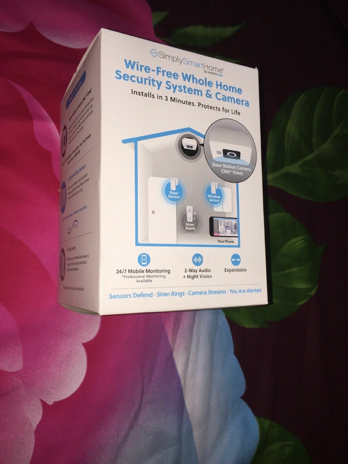 ** New ** Simply Smart Home Complete Whole Wireless Home Security System SCSM006