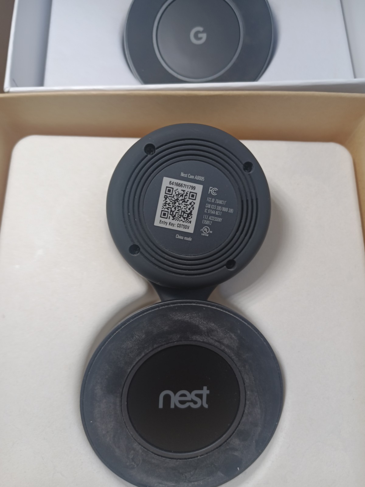 Google Nest Cam Indoor Security Plug-in Wi-Fi Camera NC1102ES A0005 Lot Of 4