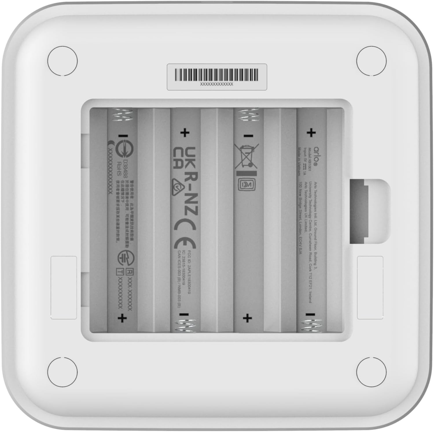Wire-Free Keypad for Home Security System – Certified Accessory – Alarm Keypad,