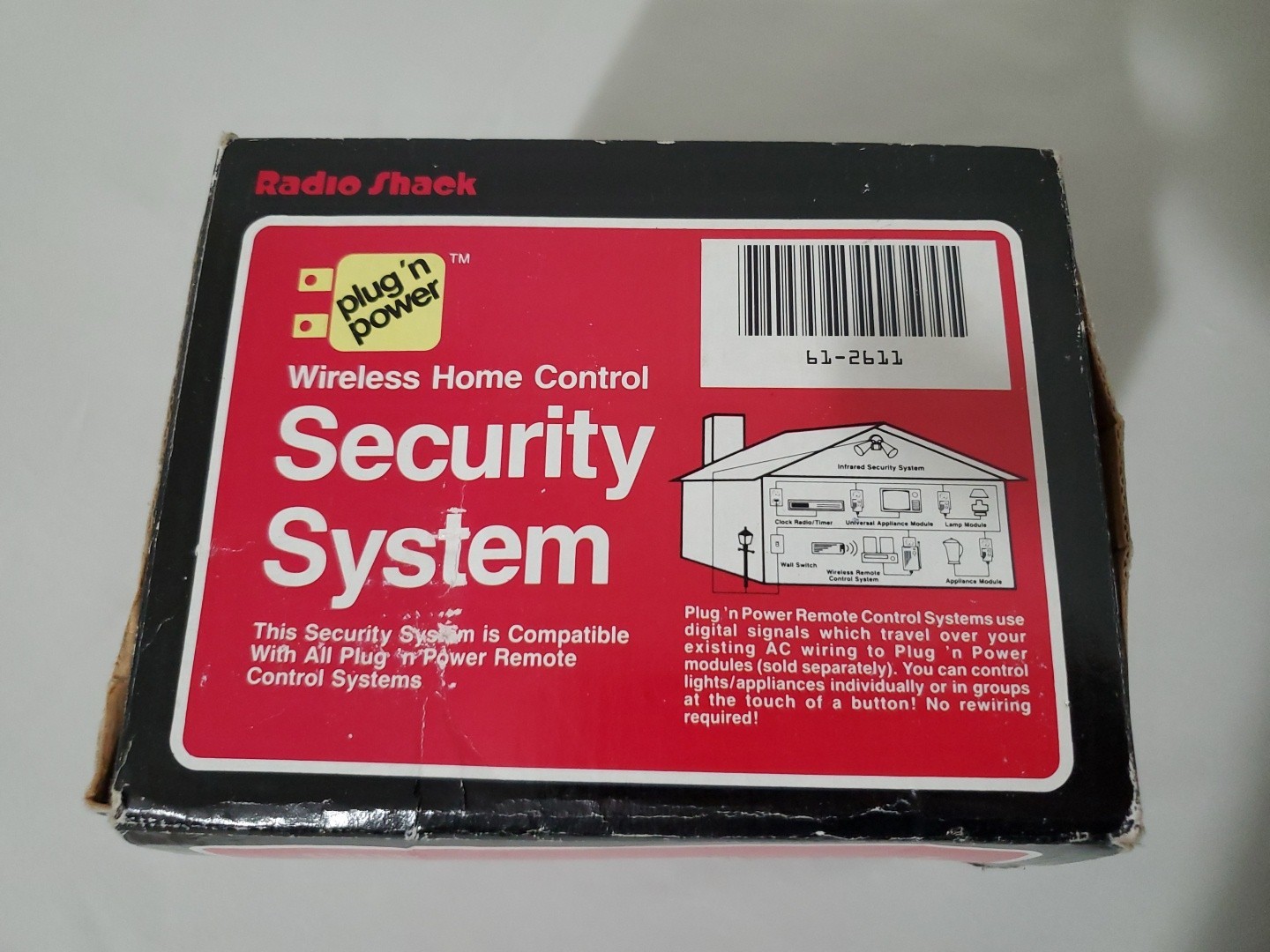 Radio Shack Wireless Home Control Security System 61-2611 – New Opened Vintage