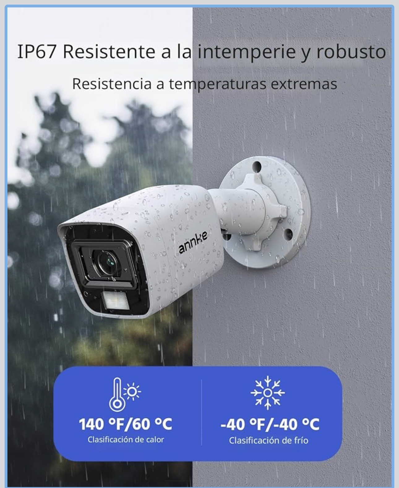 ANNKE 3K 8CH DVR 5MP Outdoor CCTV Security Camera System Human Detection H.265+