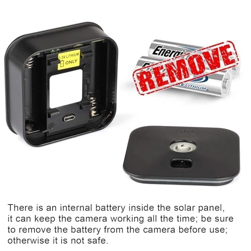 Loyala Solar Panel for Blink, Blink Outdoor Camera Solar Panel, Outdoor