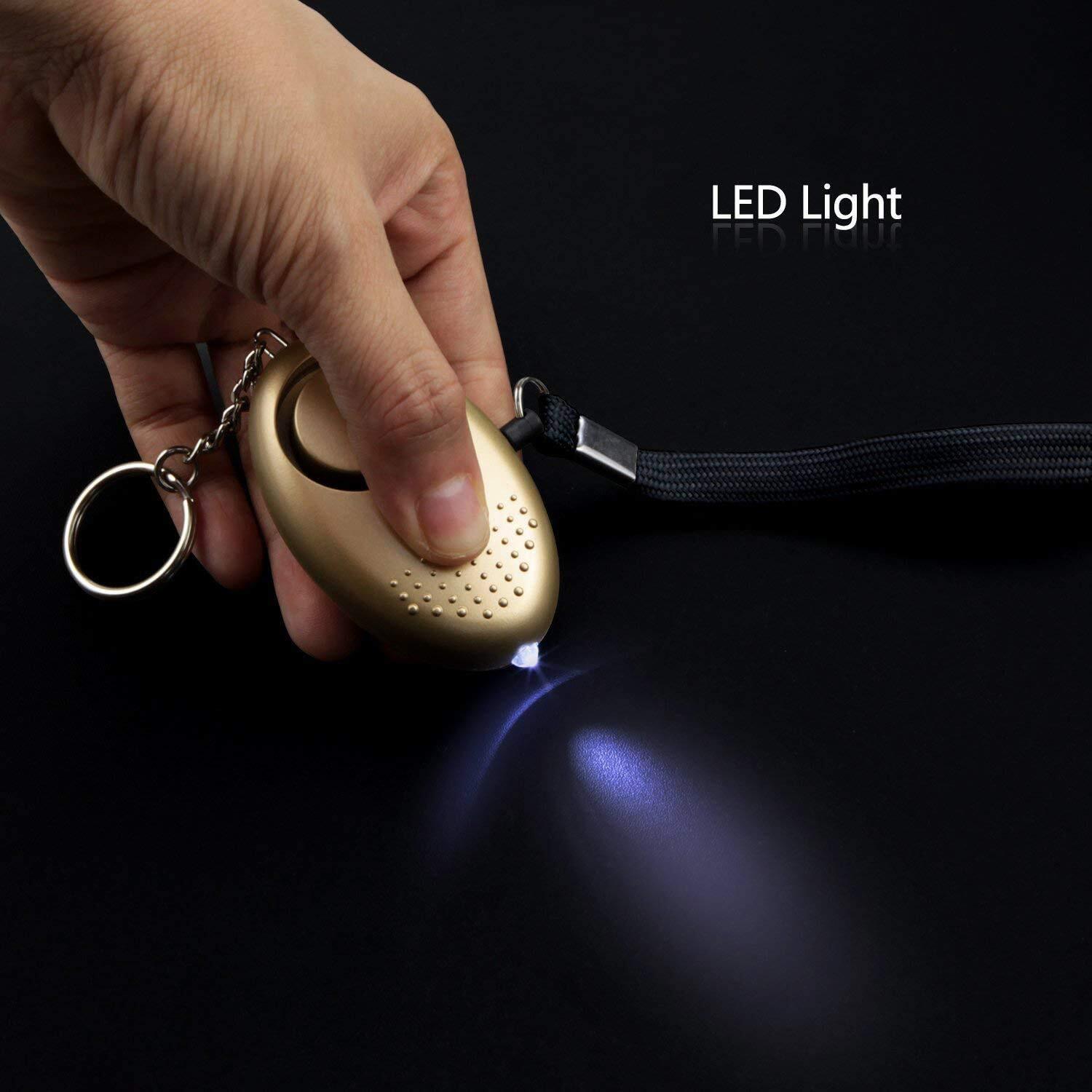 Safe Sound Personal Alarm 12 Packs 140DB Personal Security Alarm Keychain wit…