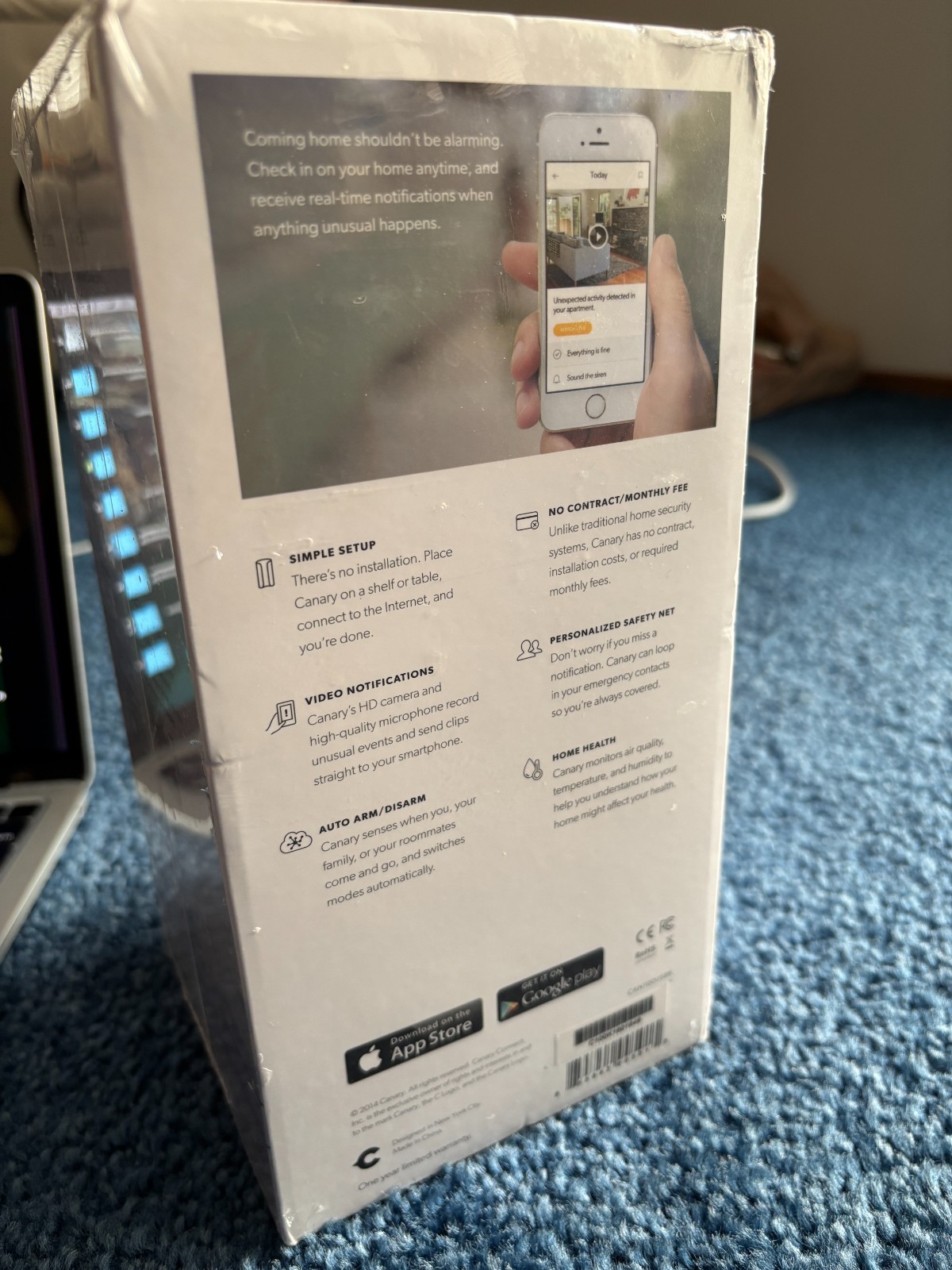 Canary: Smart Home Security for Everyone – UNOPENED / SEALED