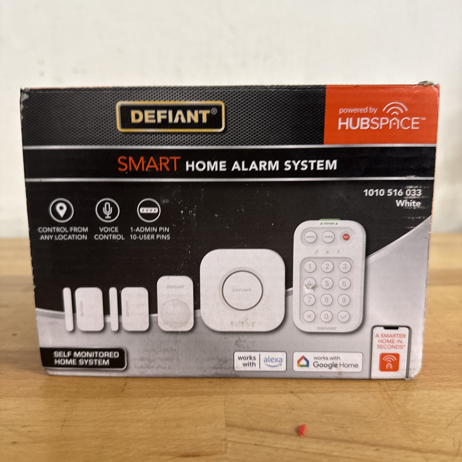 Defiant Smart Home Alarm System with WiFi and Bluetooth, Powered by Hubspace