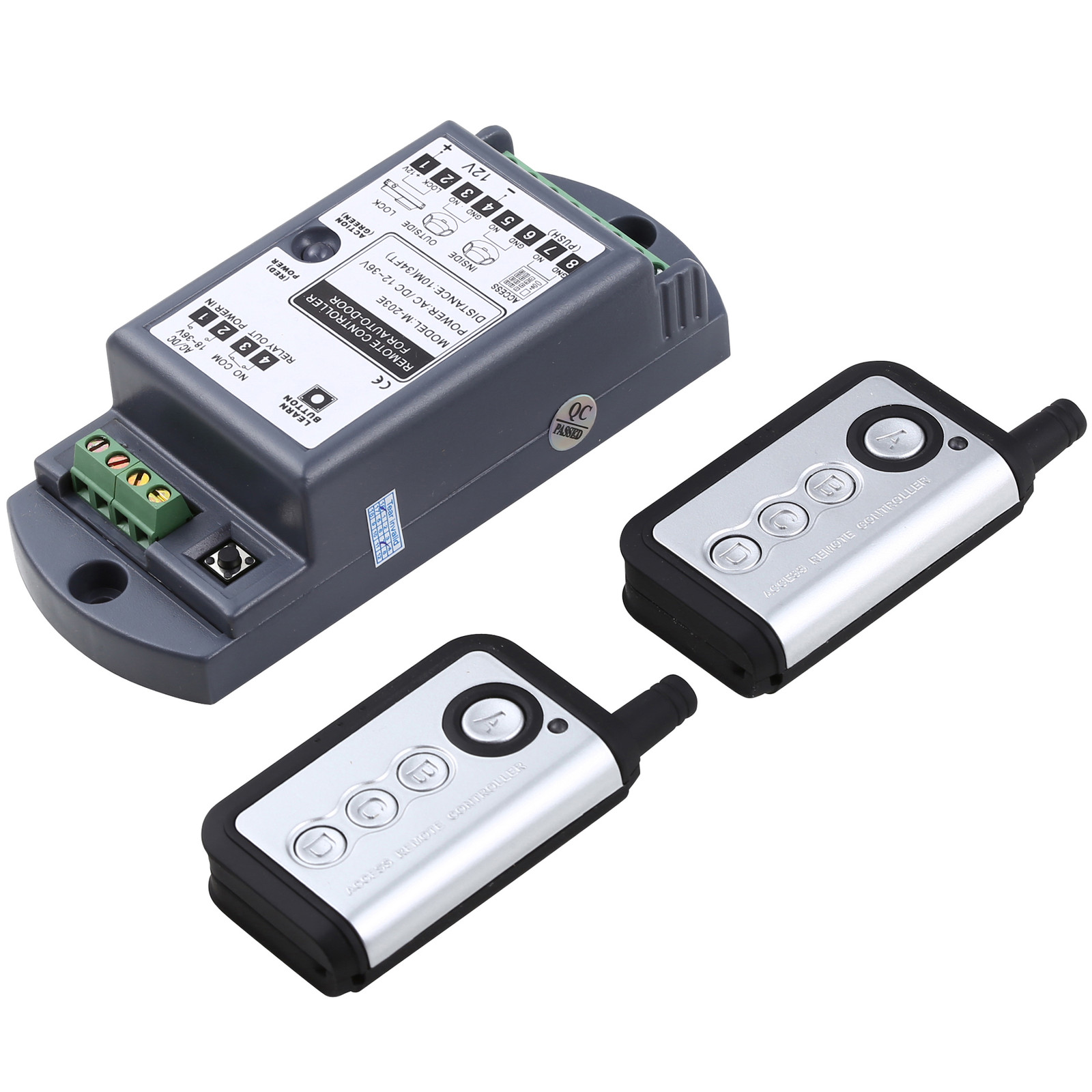 Autodoor Auto Door System Access Remote Controller Exchanger Distance 10m/34ft