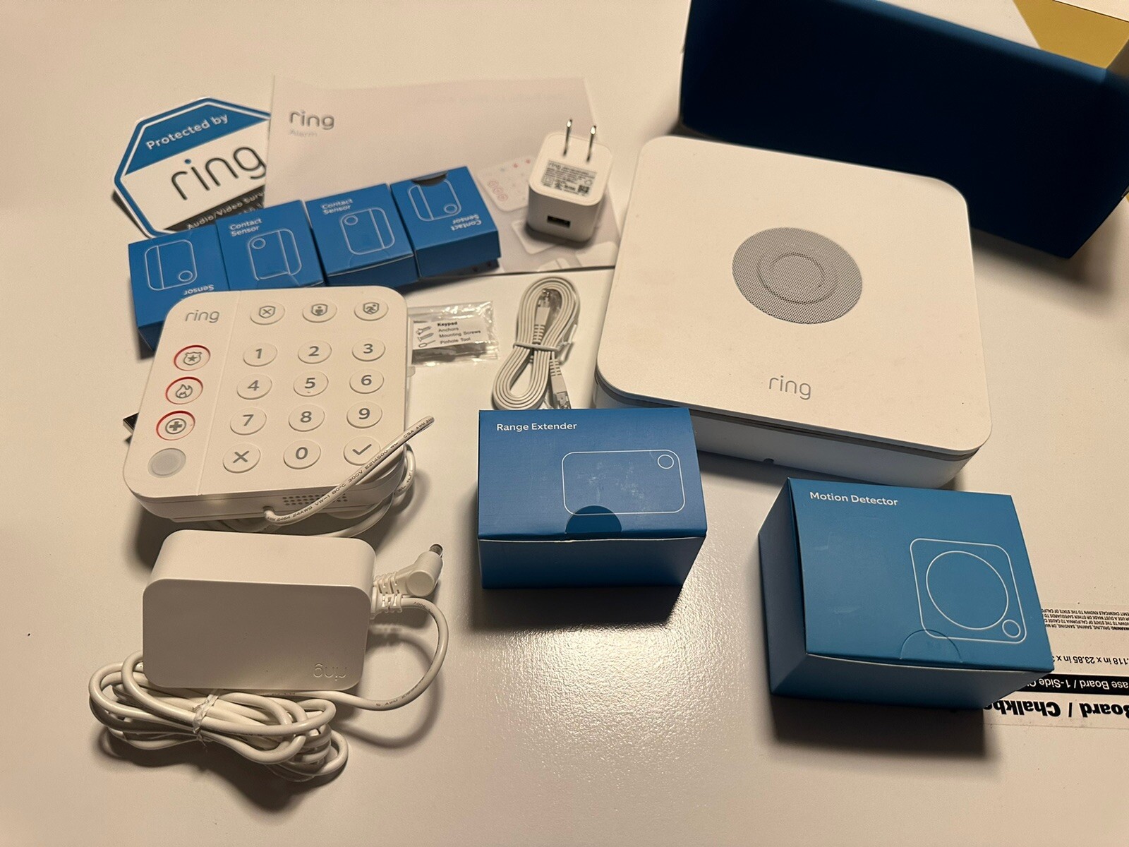 Ring 4K18SZ0EN0 Wireless Indoor 2 HD Alarm Kit