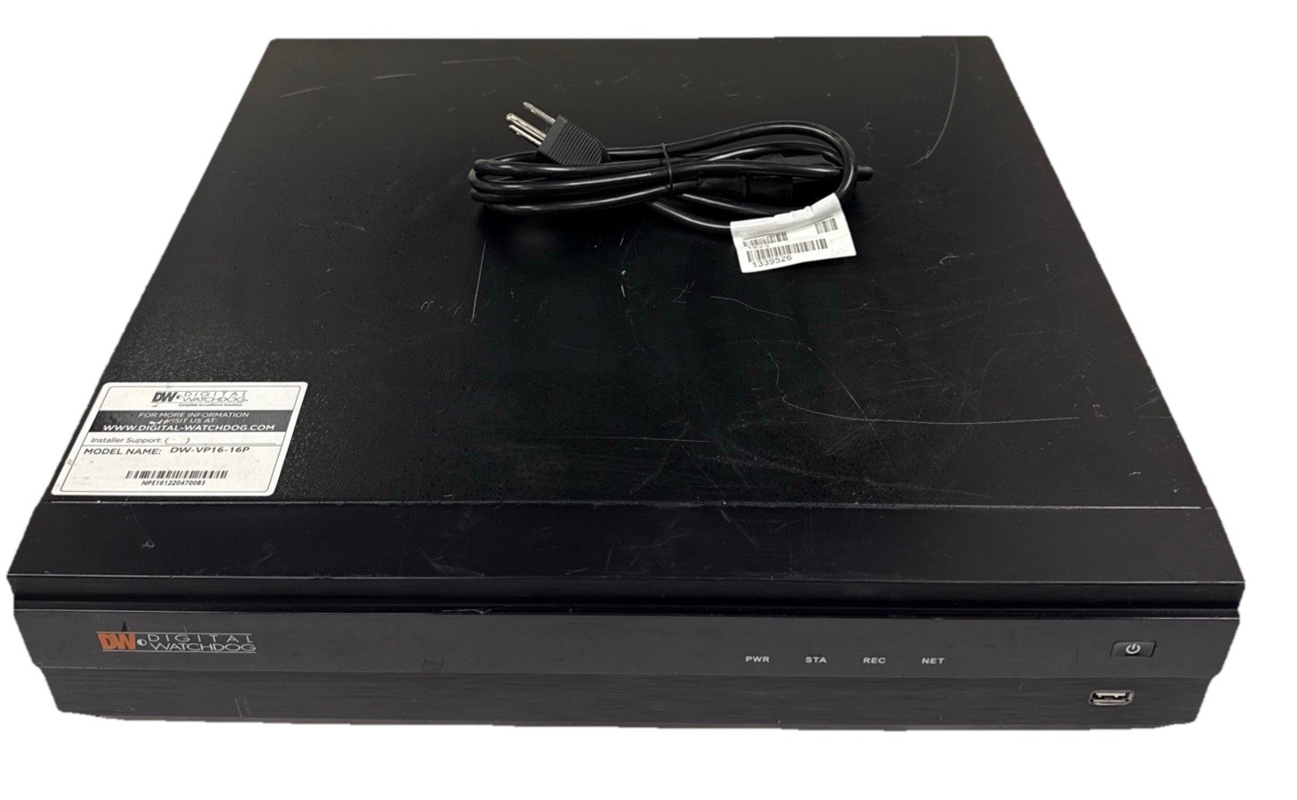 Digital Watchdog DW-VP16-16P 16 Channel Recorder No HDD. RESETED