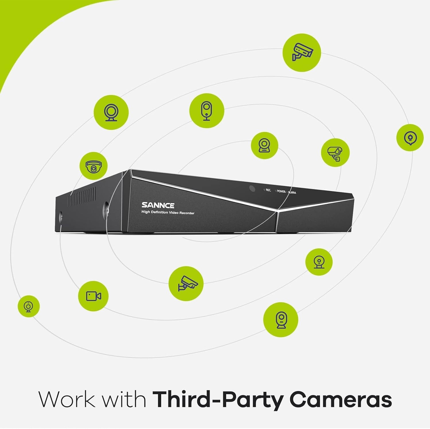 8 Channel H.264+ Surveillance DVR for Enhanced Home Security – No HDD Required