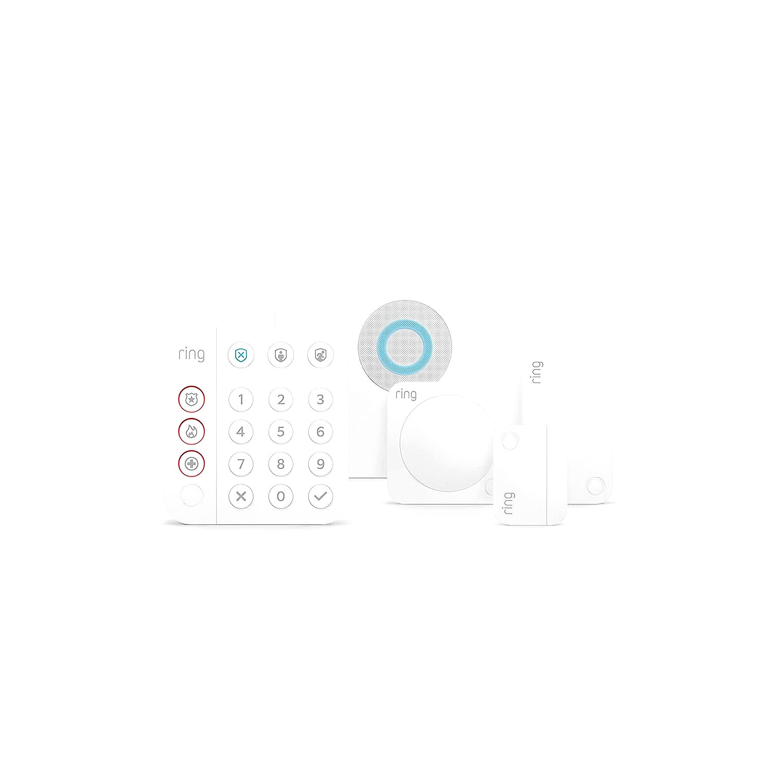 NEW Ring Alarm 5-Piece Security Kit 2nd Gen Home security System Works w/ Alexa