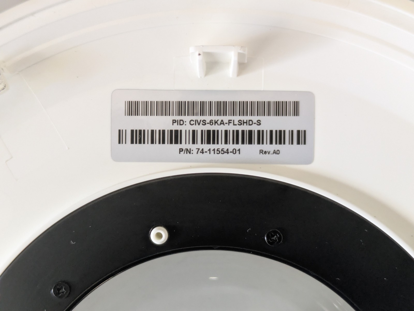 Cisco CIVS-IPC-6620 WDR PoE Dome IP Surveillance Camera w/ Flush Mounting System