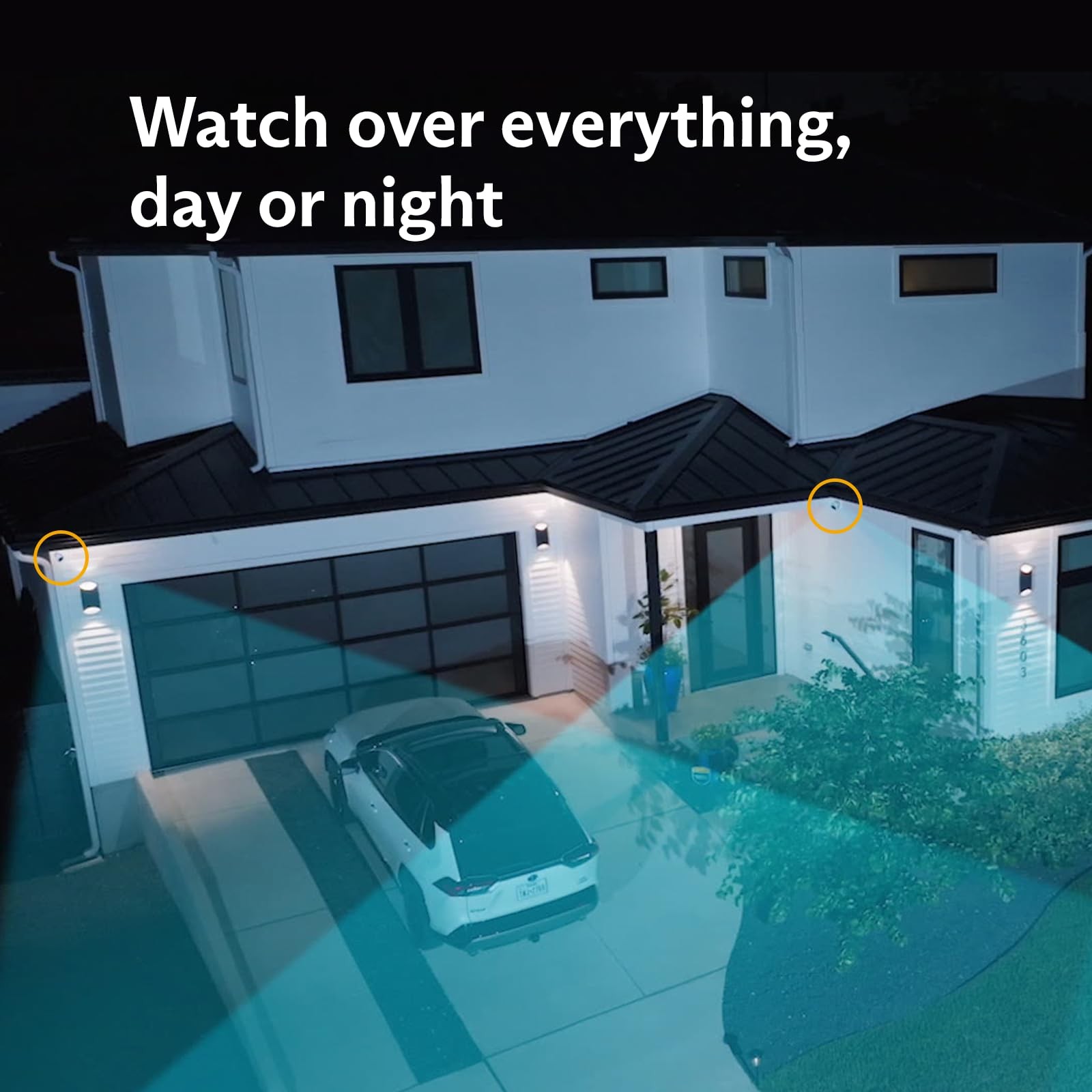 SimpliSafe Outdoor Security Camera Series 2 1080p Wireless and Wired Home