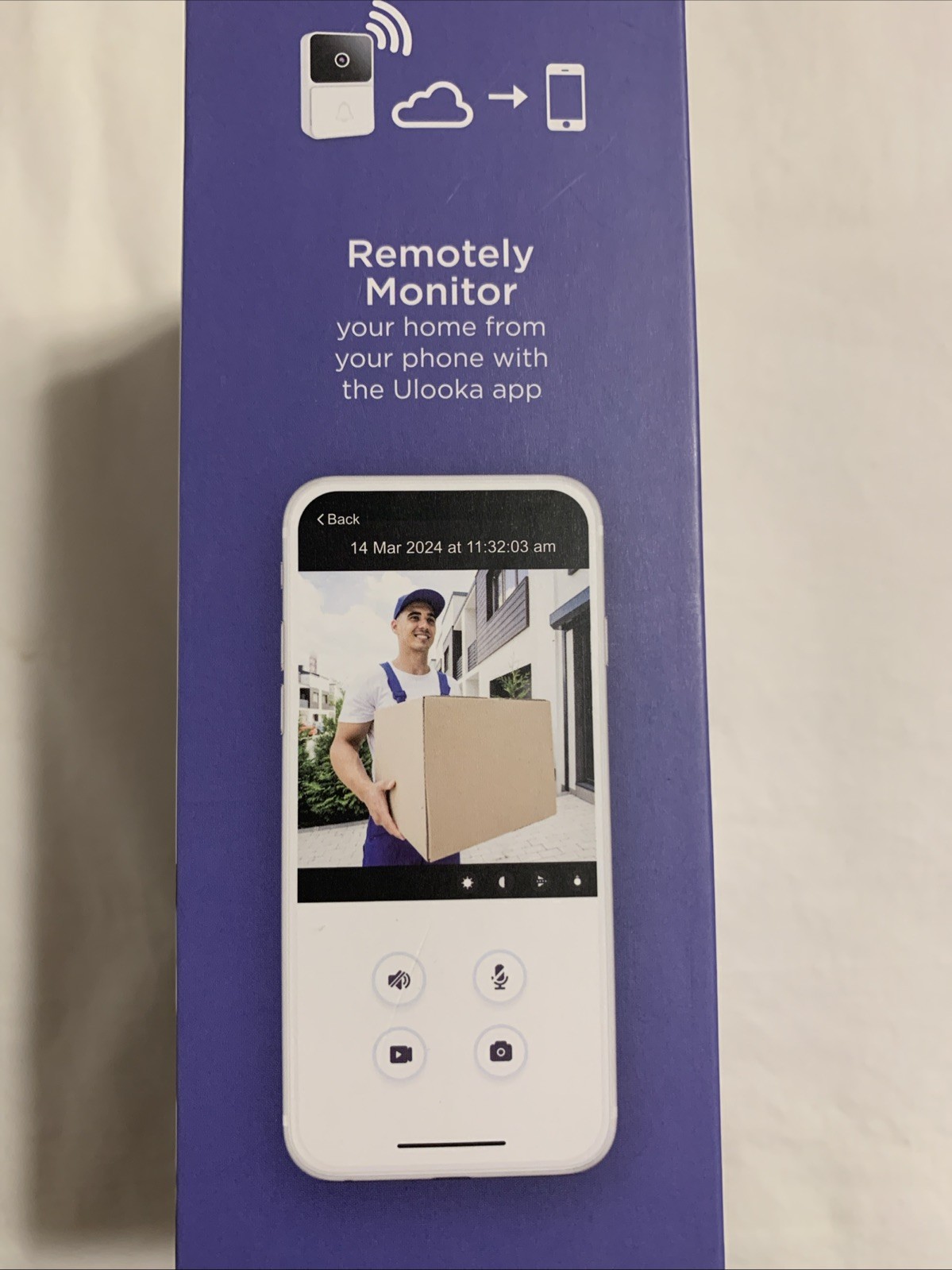 Vivitar Security Video Doorbell & Chime Kit WIFI White DB201 NOC – NEW SEALED
